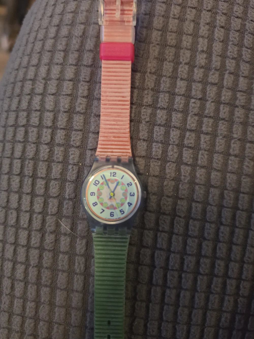 Swatch model lady